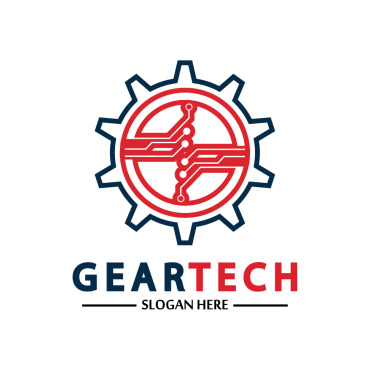 Gear Illustration Logo Templates 356898