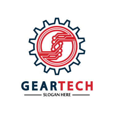 Gear Illustration Logo Templates 356899