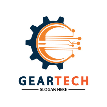 Gear Illustration Logo Templates 356902