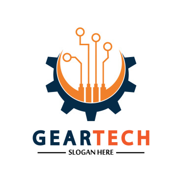 Gear Illustration Logo Templates 356905