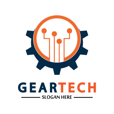 Gear Illustration Logo Templates 356906
