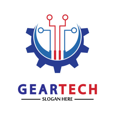 Gear Illustration Logo Templates 356907