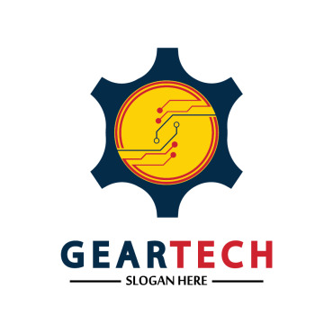 Gear Illustration Logo Templates 356909