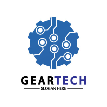 Gear Illustration Logo Templates 356915