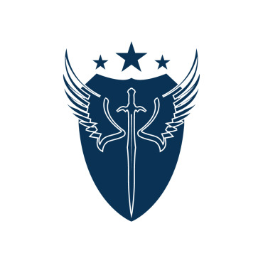 Shield Wing Logo Templates 357357