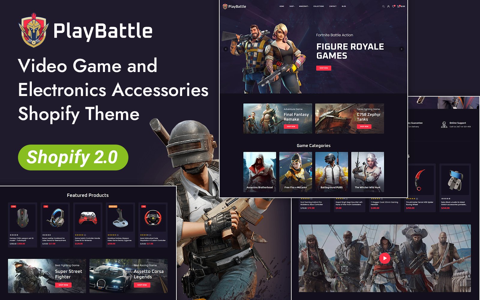 GameUniverse | Game Store Shopify Theme