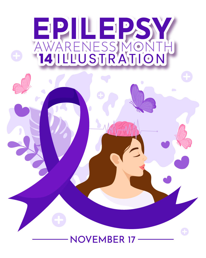 14 Epilepsy Awareness Month Illustration