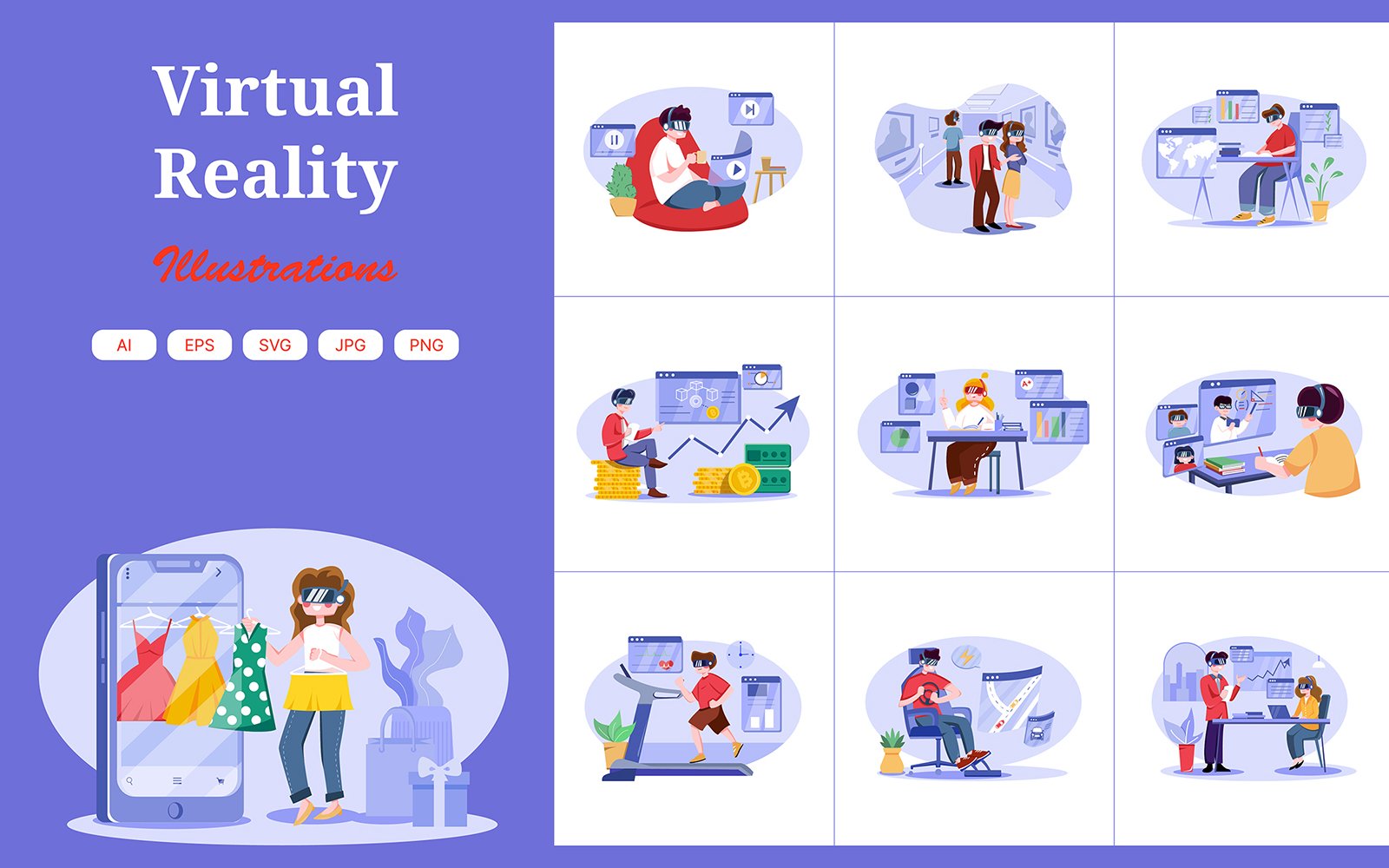 M419_Virtual Reality Illustration Pack