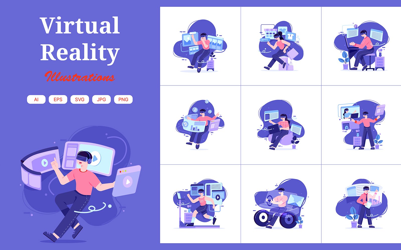 M425_Virtual Reality Illustration Pack