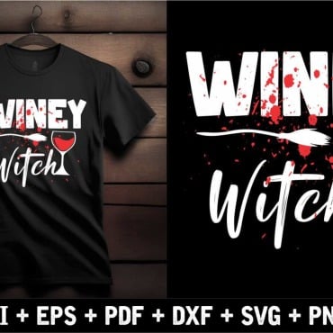 Witch Wine T-shirts 357497