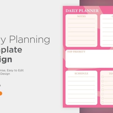 Planner Daily Vectors Templates 357521
