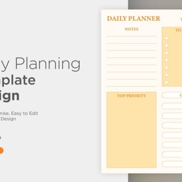 Planner Daily Vectors Templates 357522