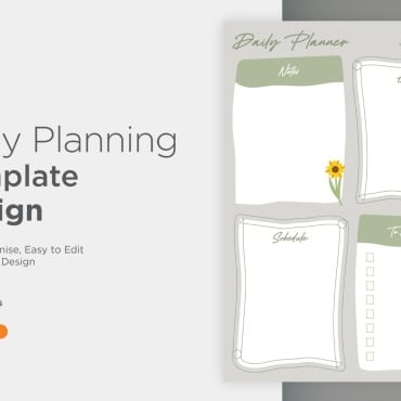 Planner Daily Vectors Templates 357523