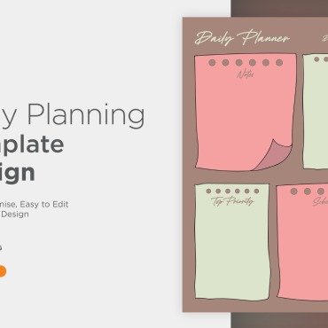 Planner Daily Vectors Templates 357524