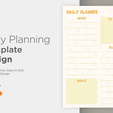Planner Daily Vectors Templates 357527