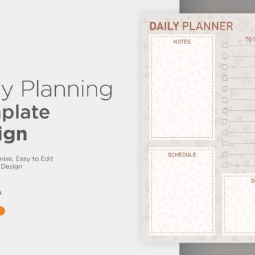 Planner Daily Vectors Templates 357528
