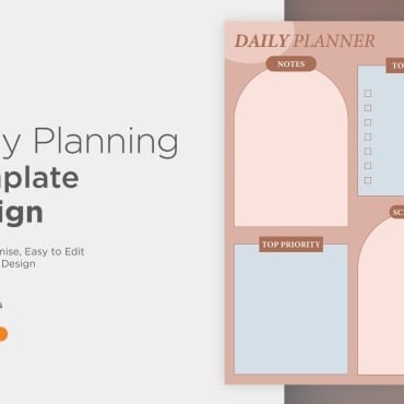 Planner Daily Vectors Templates 357532
