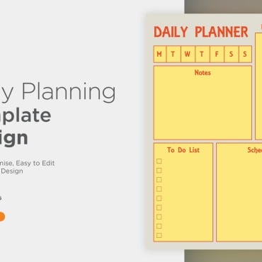 Planner Daily Vectors Templates 357535
