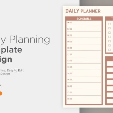 Planner Daily Vectors Templates 357542