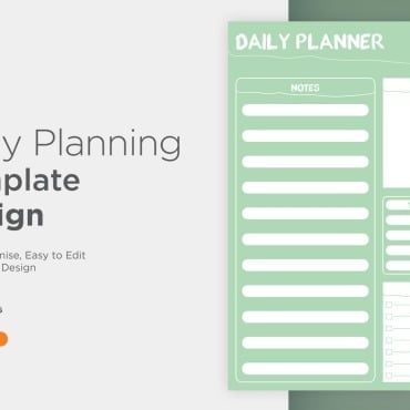 Planner Daily Vectors Templates 357545