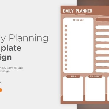 Planner Daily Vectors Templates 357546