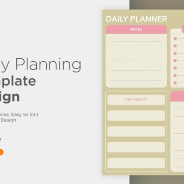 Planner Daily Vectors Templates 357548