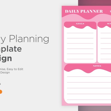 Planner Daily Vectors Templates 357551