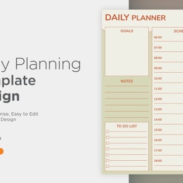 Planner Daily Vectors Templates 357553