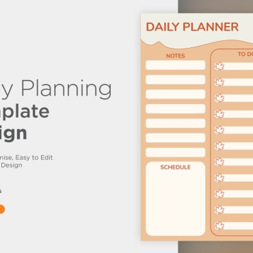 Planner Daily Vectors Templates 357558