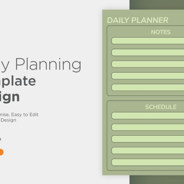 Planner Daily Vectors Templates 357560