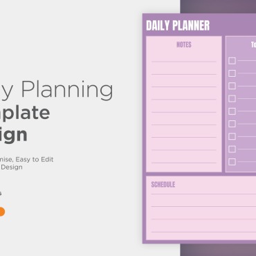 Planner Daily Vectors Templates 357561