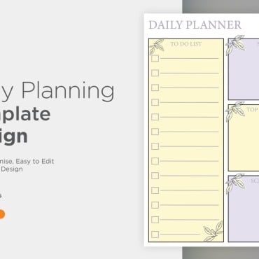Planner Daily Vectors Templates 357564