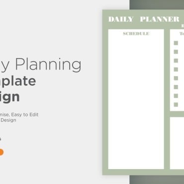Planner Daily Vectors Templates 357568