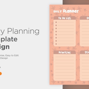 Planner Daily Vectors Templates 357570