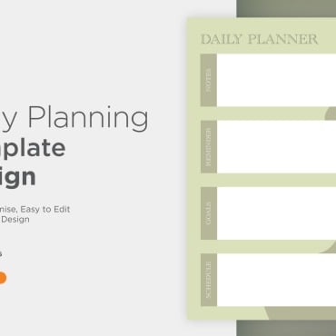 Planner Daily Vectors Templates 357572