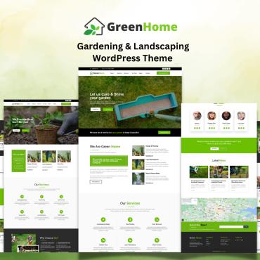 Landscaping Lawn WordPress Themes 357598