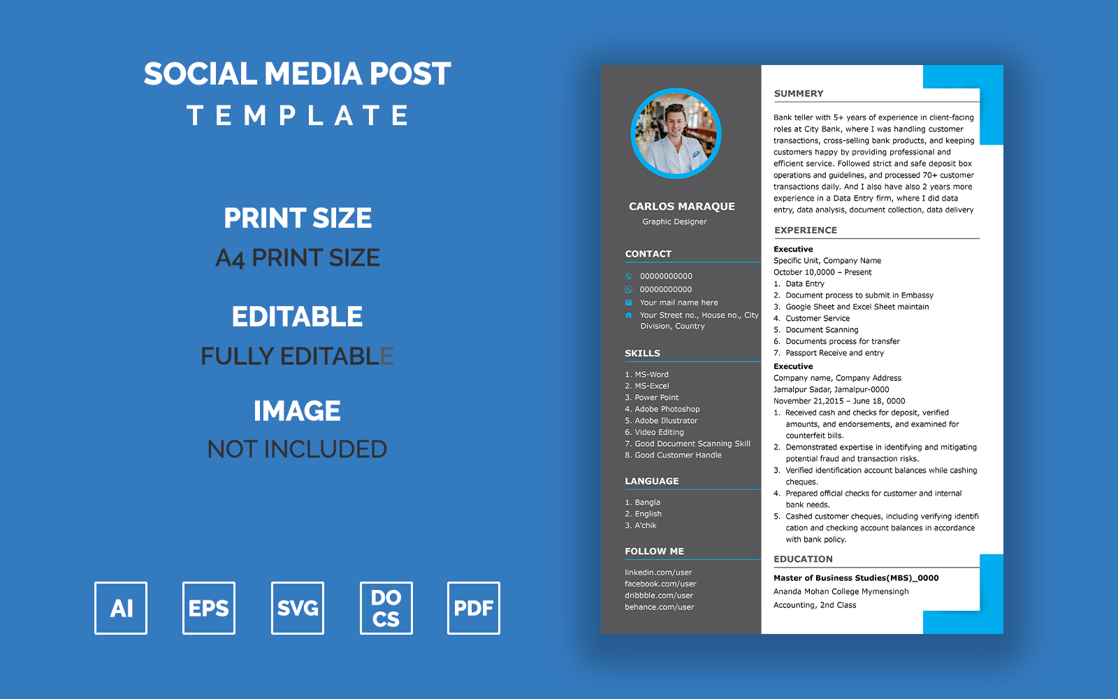 ResumeRevive: Sleek Career Catalyst Template