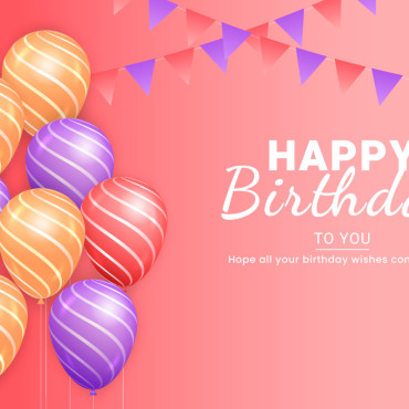 Text Birthday Illustrations Templates 357646