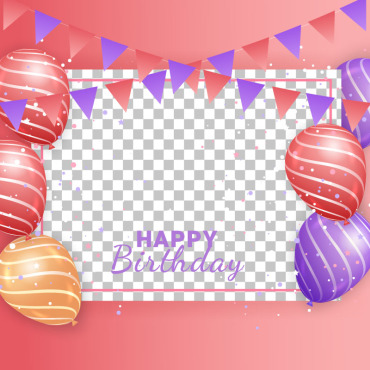 Text Birthday Illustrations Templates 357649