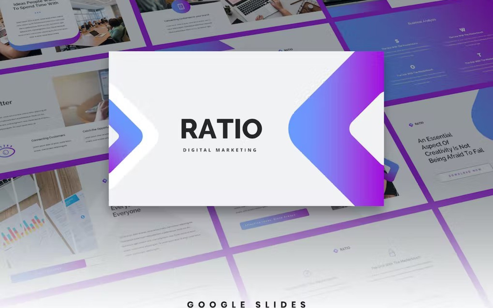 Ratio - Digital Agency Google Slides