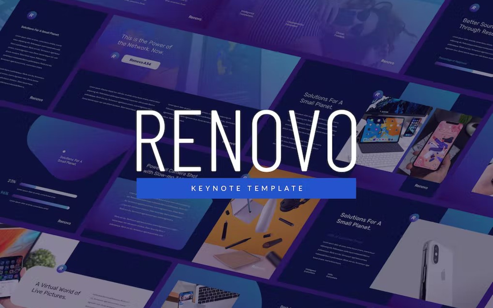 Renovo - Tech Theme Keynote Template