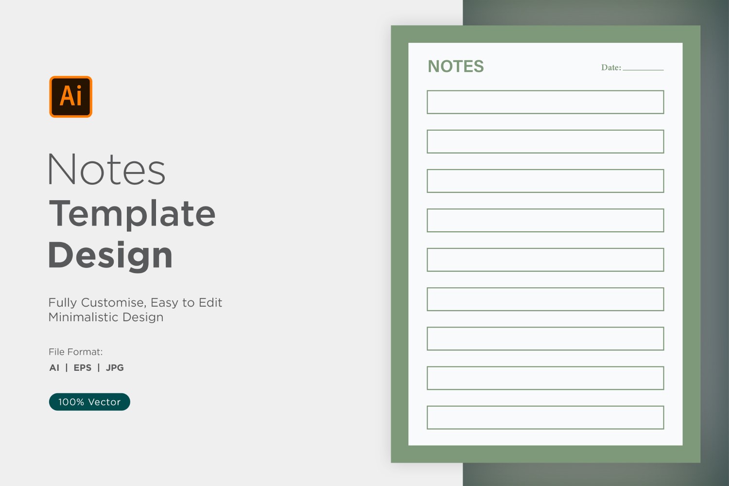 Note Design Template - 01