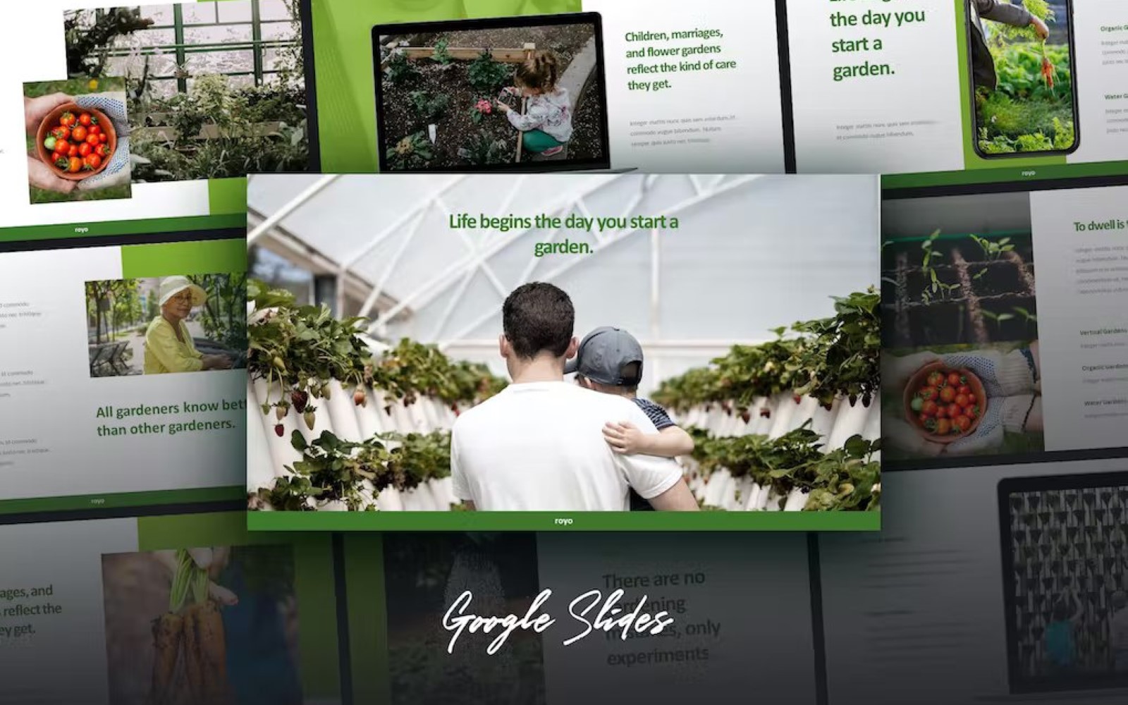 ROYO - Green Business Google Slides