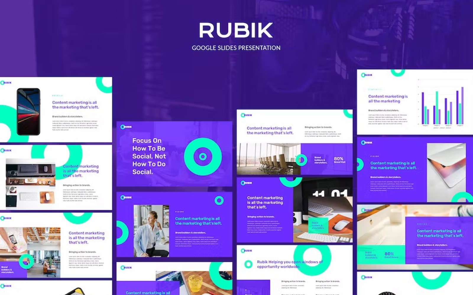 Rubik - Google Slides Template