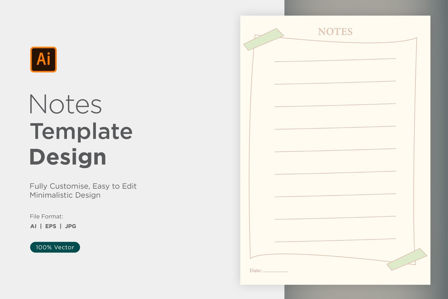 Note Design Template - 12