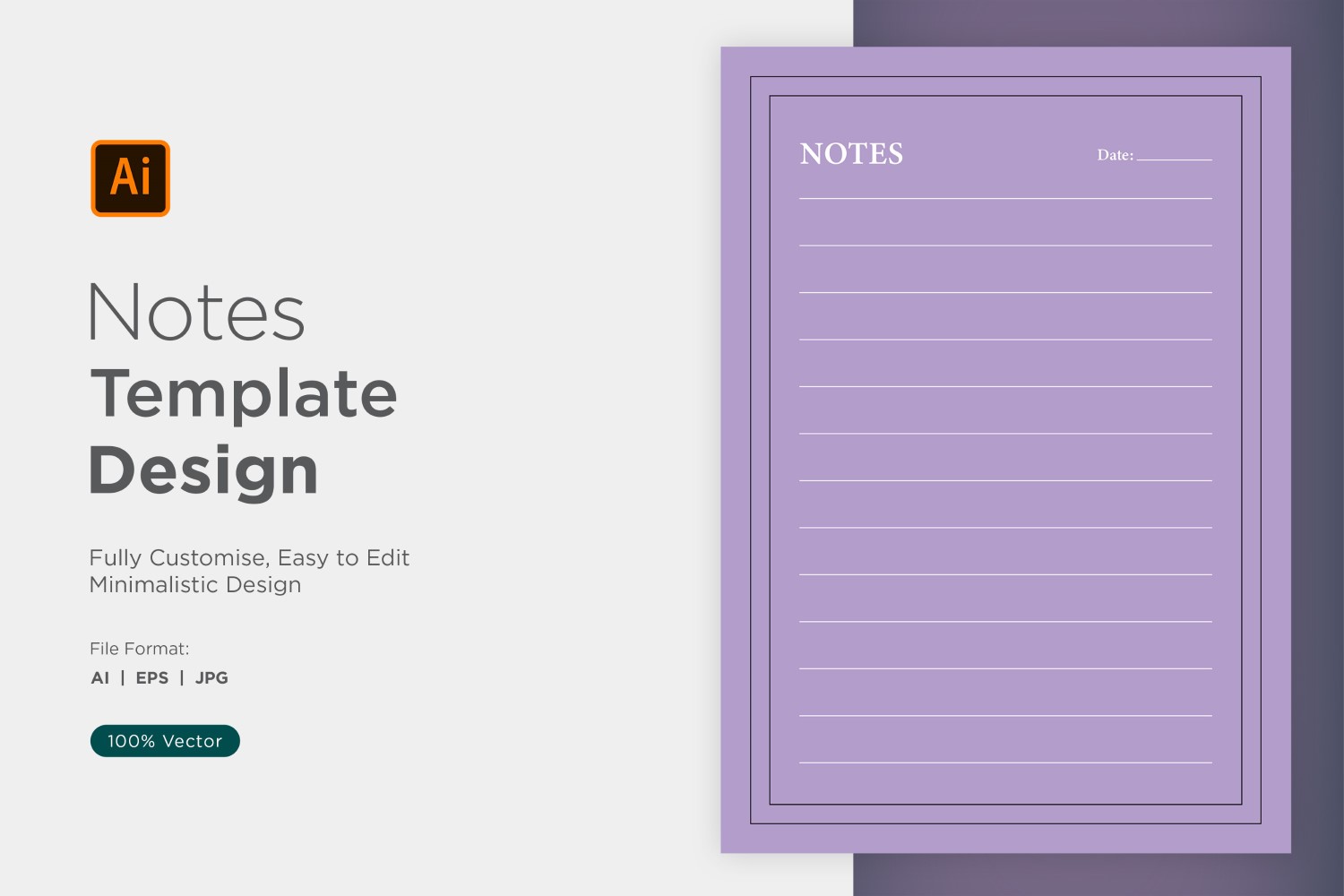 Note Design Template - 16