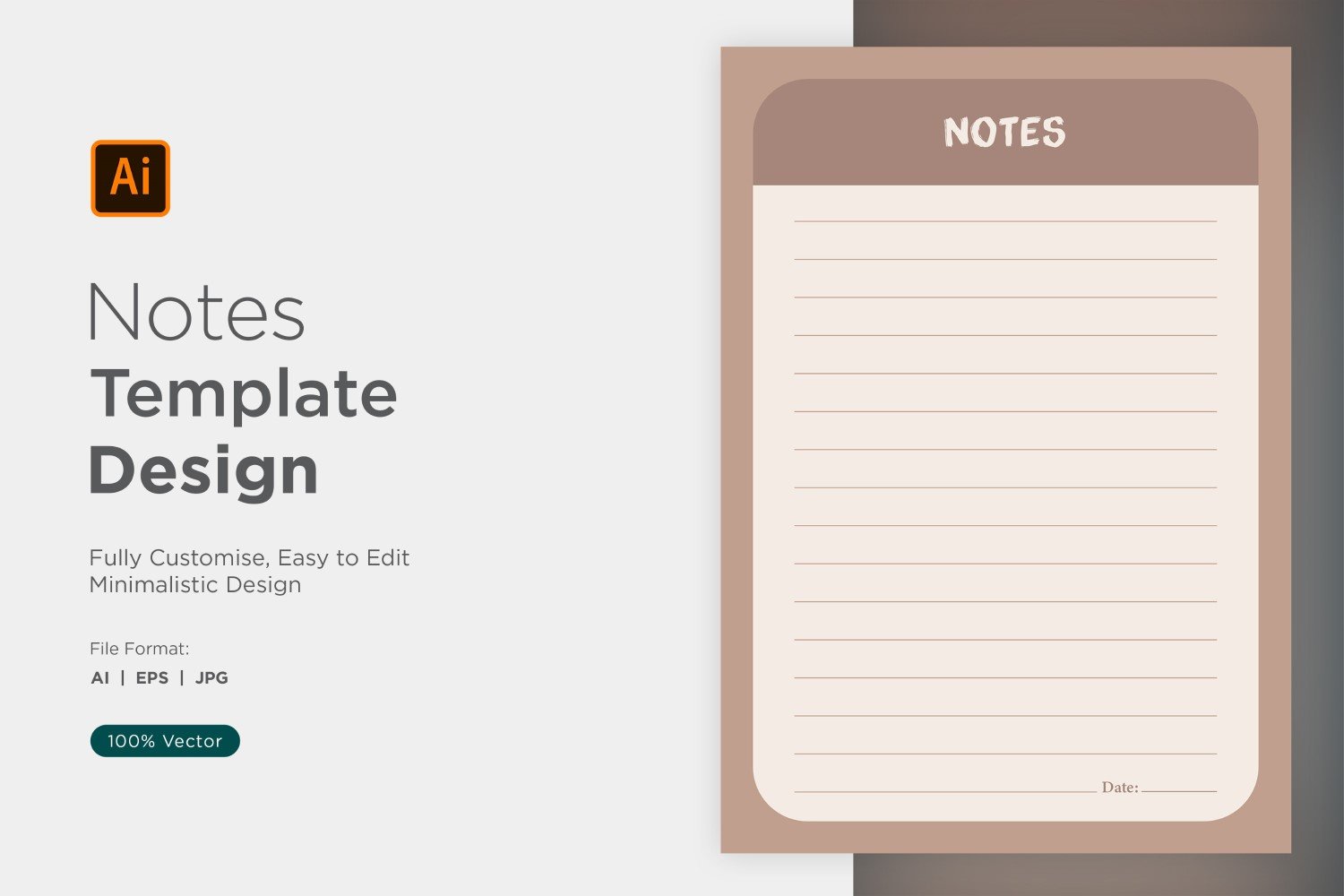 Note Design Template - 17