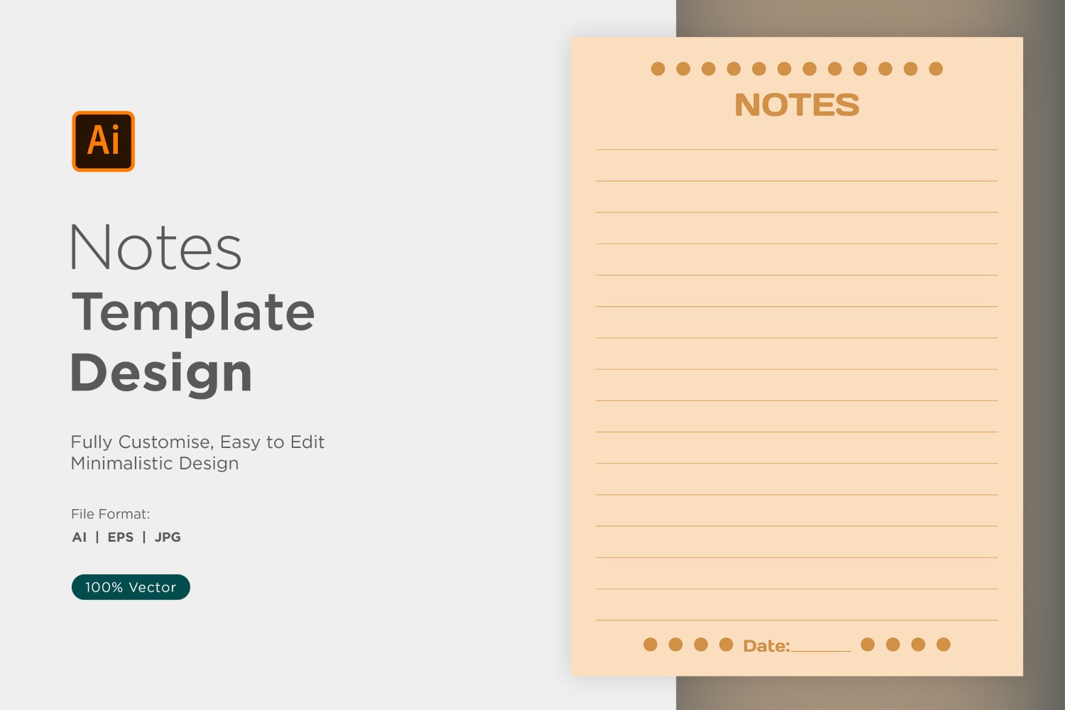 Note Design Template - 24