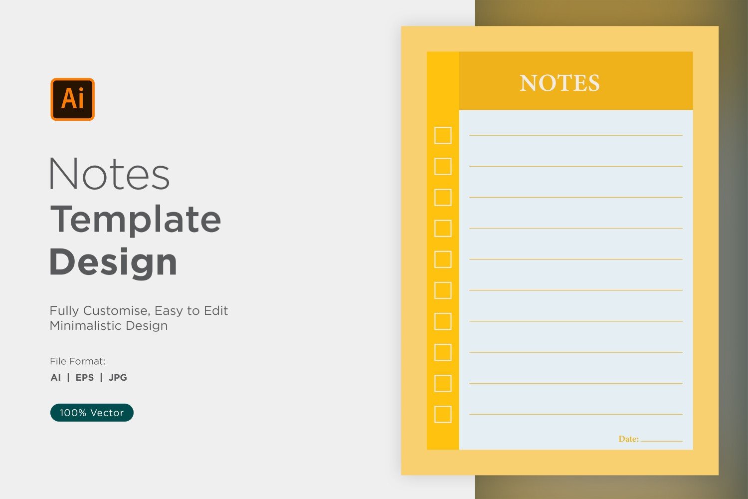 Note Design Template - 28