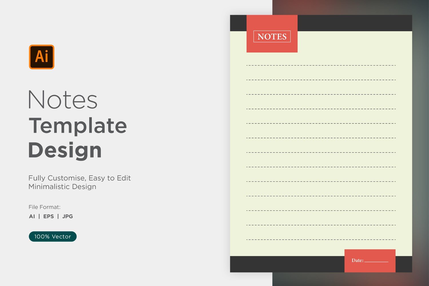 Note Design Template - 36